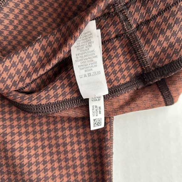 Offline by Aerie Women’s Brown Mini Houndstooth Drawcord Leggings Small - Picture 10 of 11